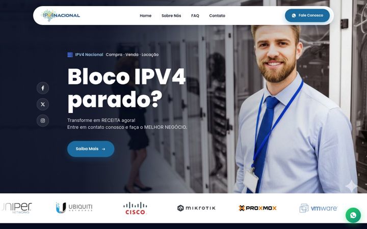 Screenshot of ipv4nacional.com.br
