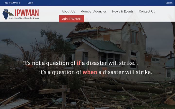Screenshot of ipwman.org