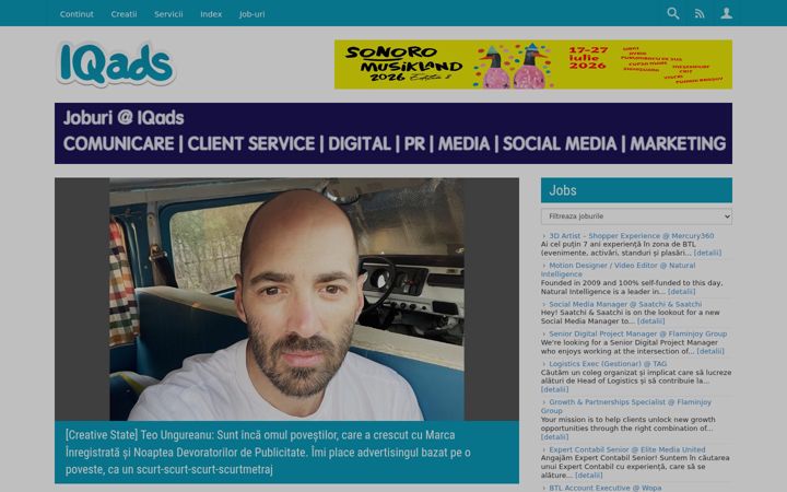 Screenshot of iqads.ro