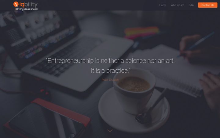 Screenshot of iqbility.gr