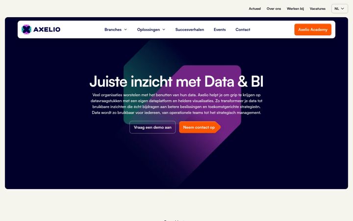 Screenshot of iqbs.nl