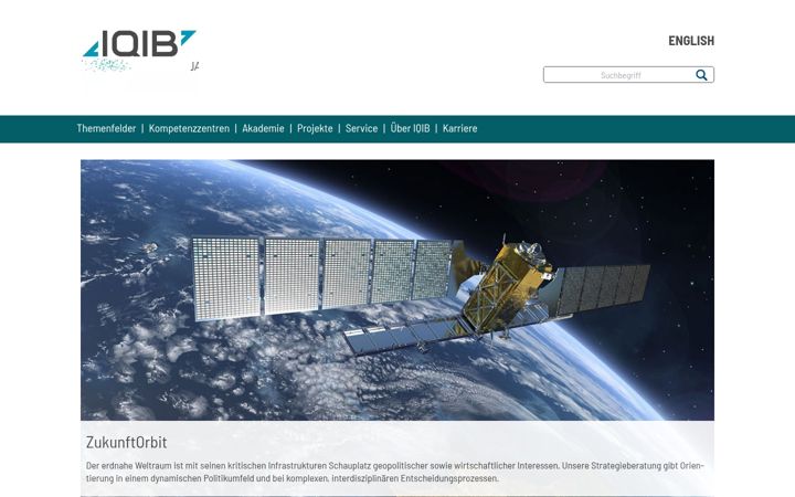 Screenshot of iqib.de