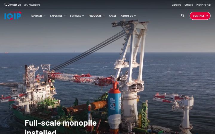 Screenshot of iqip.com