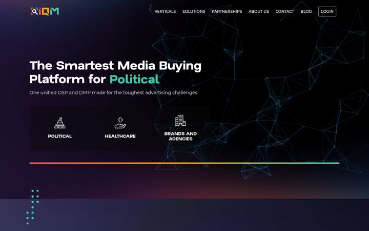 Snimka zaslona za iqm.com