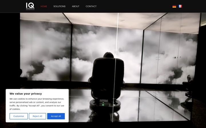 Screenshot of iqnavigation.com