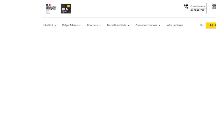 Screenshot of ira-lyon.gouv.fr