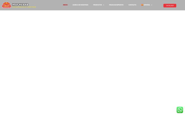 Screenshot of irafkebab.com