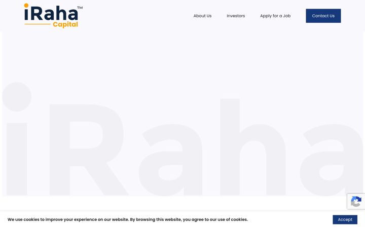 Screenshot of iraha.capital
