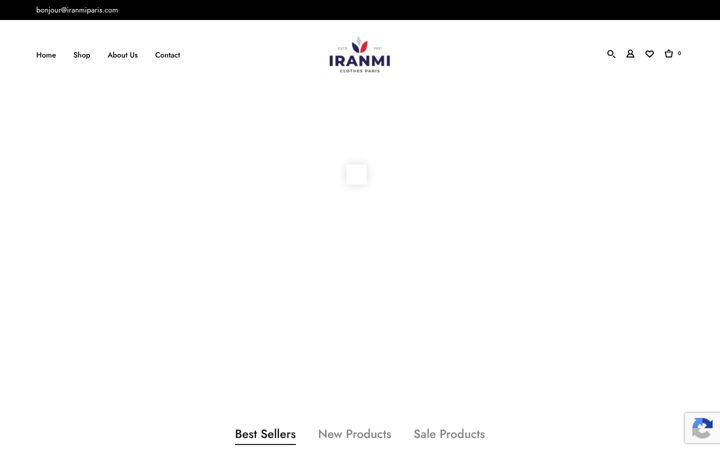 Screenshot of iranmiparis.com