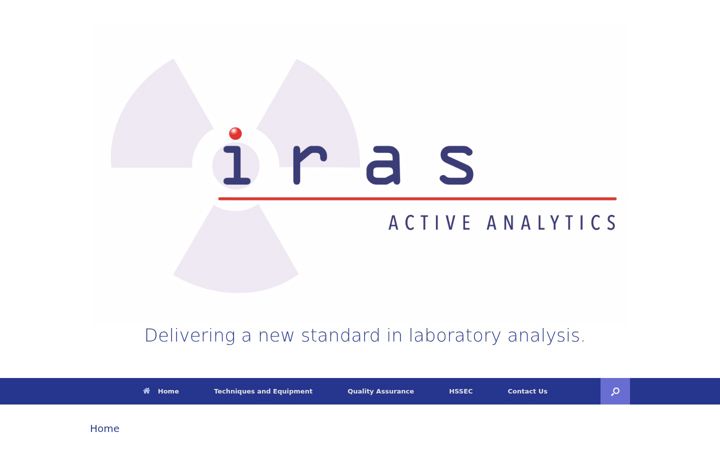 Screenshot of irasactiveanalytics.co.uk