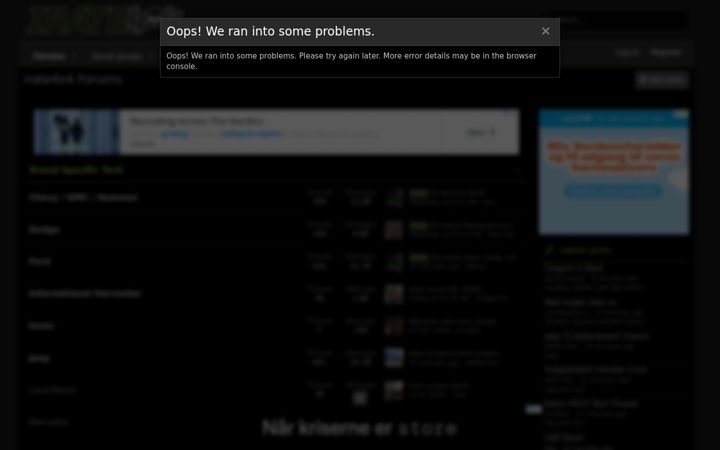 Screenshot of irate4x4.com