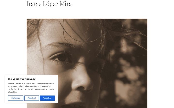 Screenshot of iratxe.org