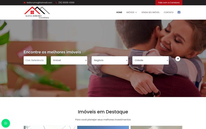 Screenshot of irbimoveis.com.br