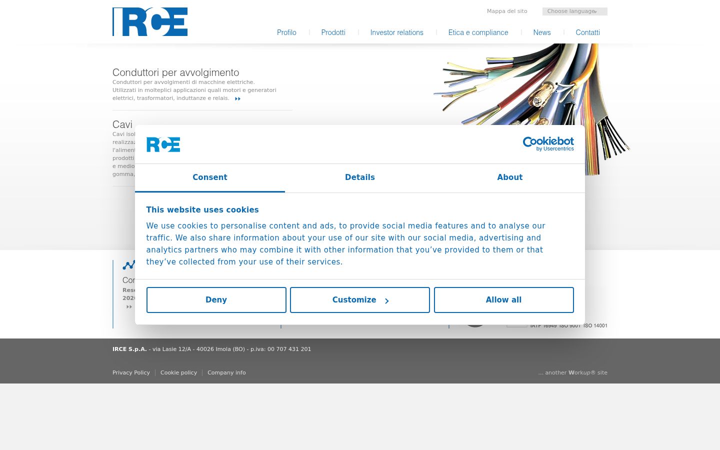Screenshot tal-banner tal-kunsens muri qabel kwalunkwe interazzjoni