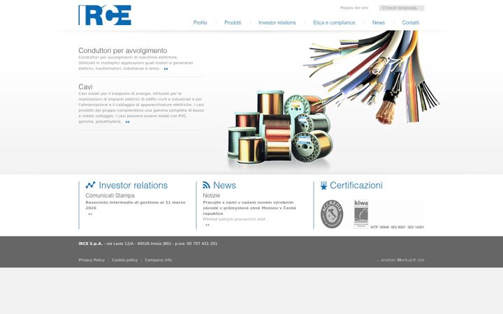 Screenshot of irce.it