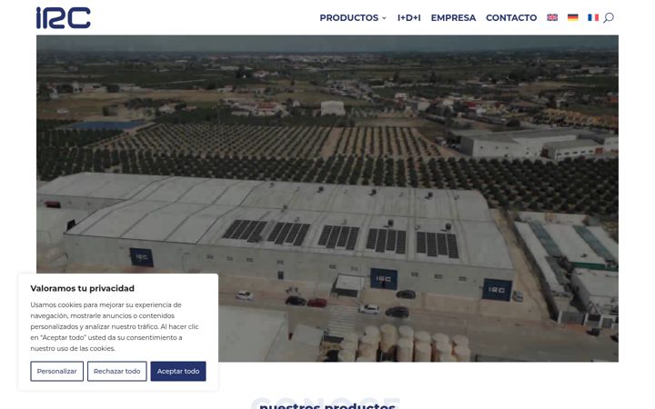 Screenshot of ircsa.com