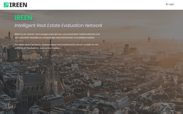 Screenshot of ireen.com