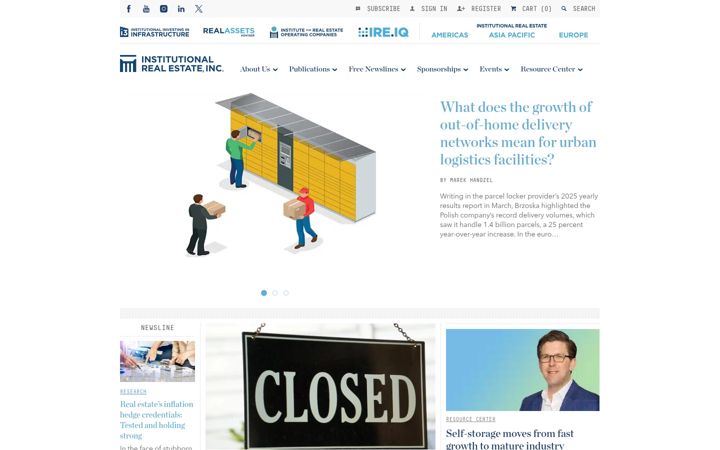 Screenshot of irei.com