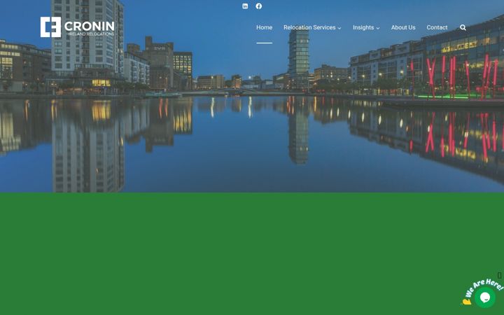 Screenshot of ireland-relocations.com