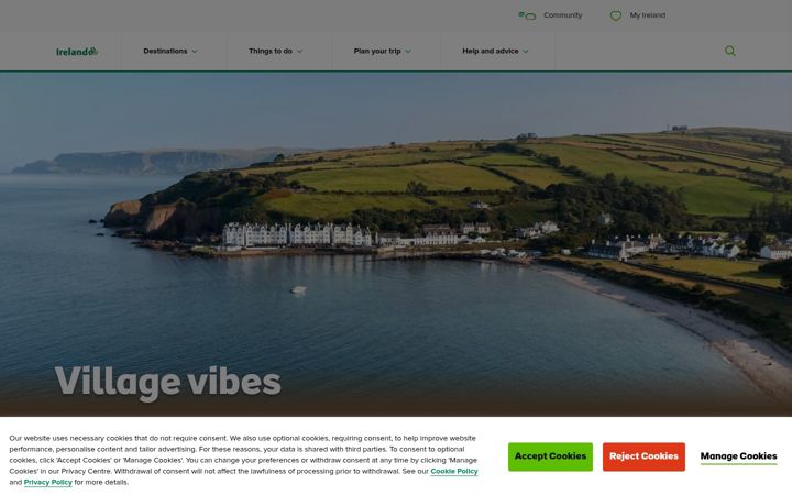 Screenshot of ireland.com