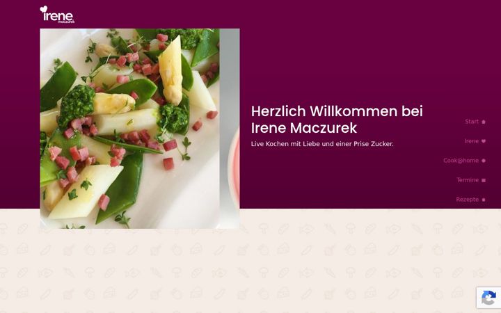 Screenshot of irene-maczurek.de