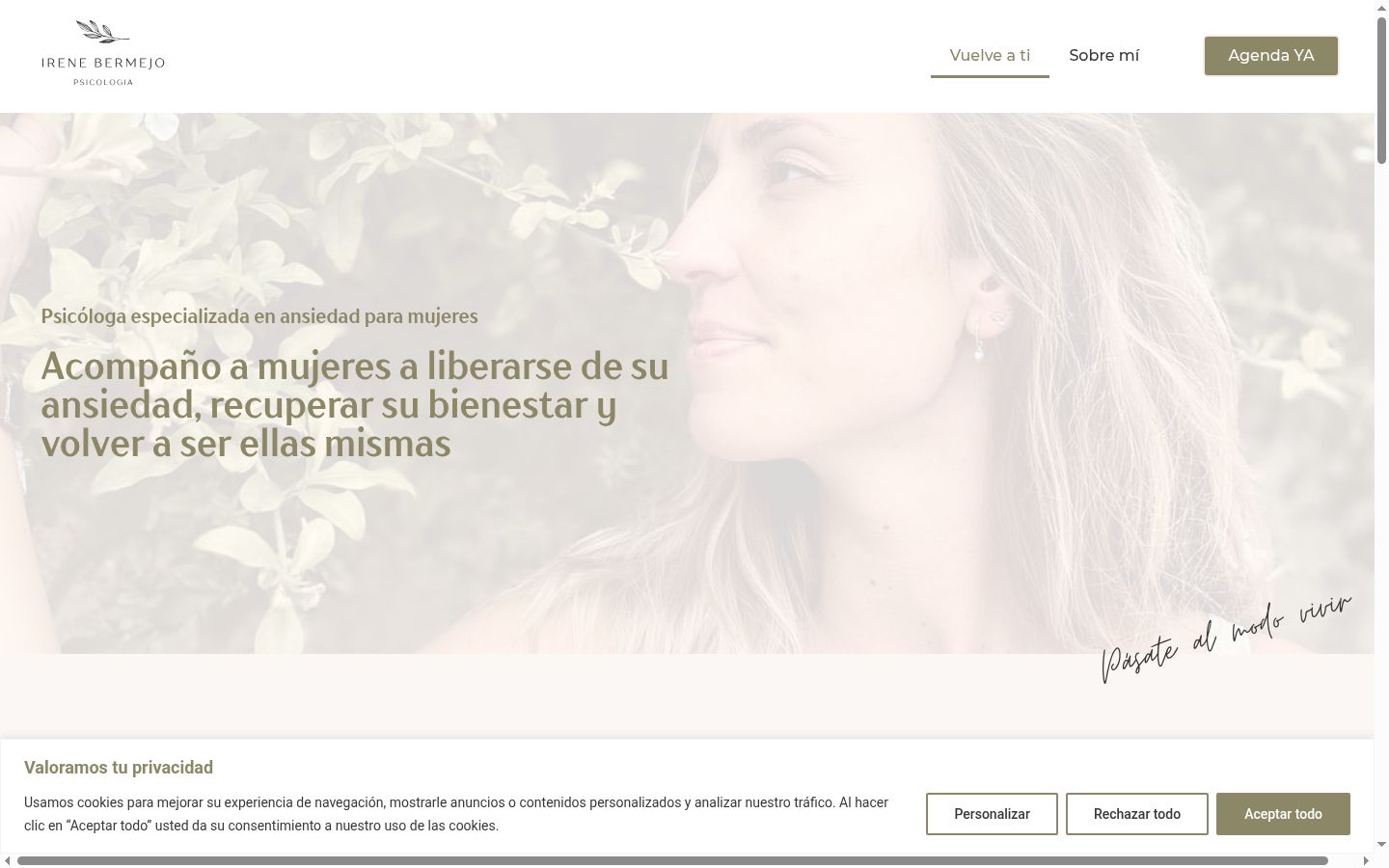 Screenshot tal-banner tal-kunsens muri qabel kwalunkwe interazzjoni