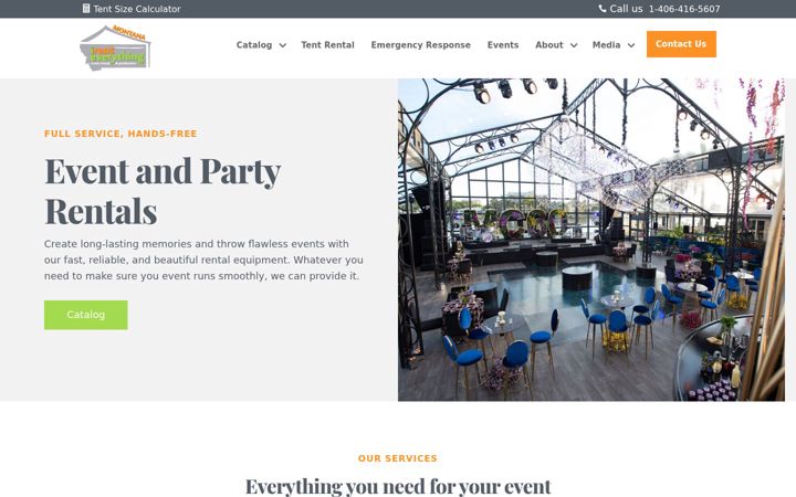 Screenshot of irentmontana.com