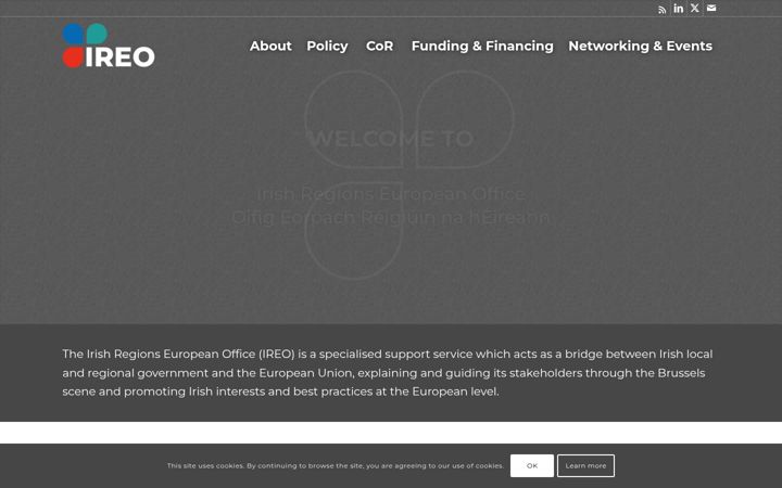 Screenshot of ireo.eu