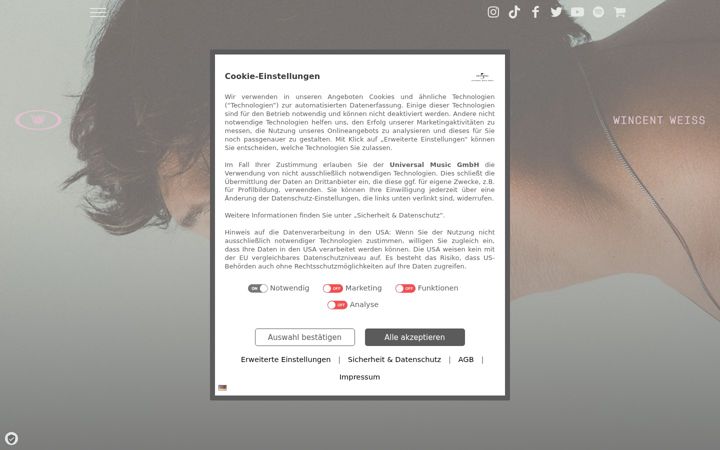 Screenshot of irgendwas-gegen-die-stille.de