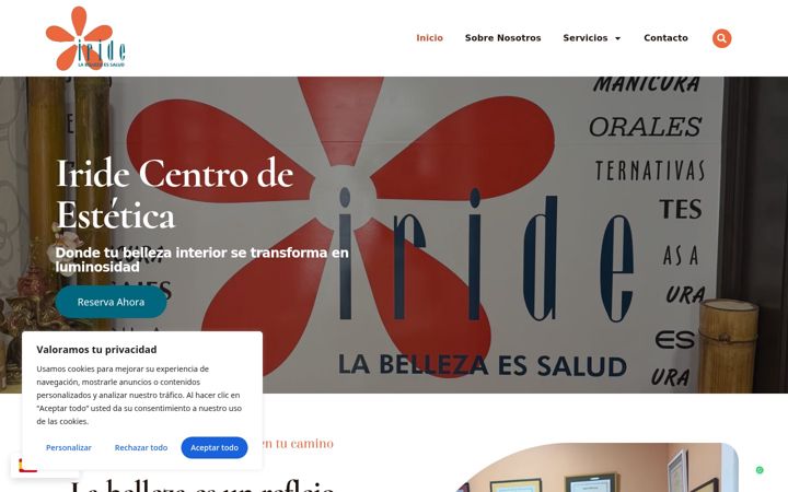 Screenshot of iride.es