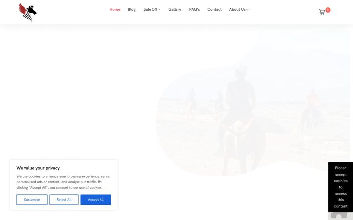 Screenshot of irideegypt.com