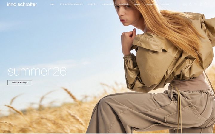 Screenshot of irinaschrotter.com