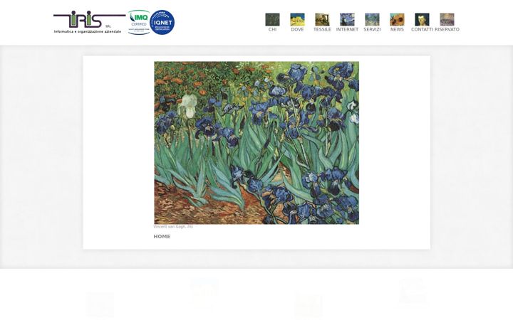 Screenshot of iris-spa.it