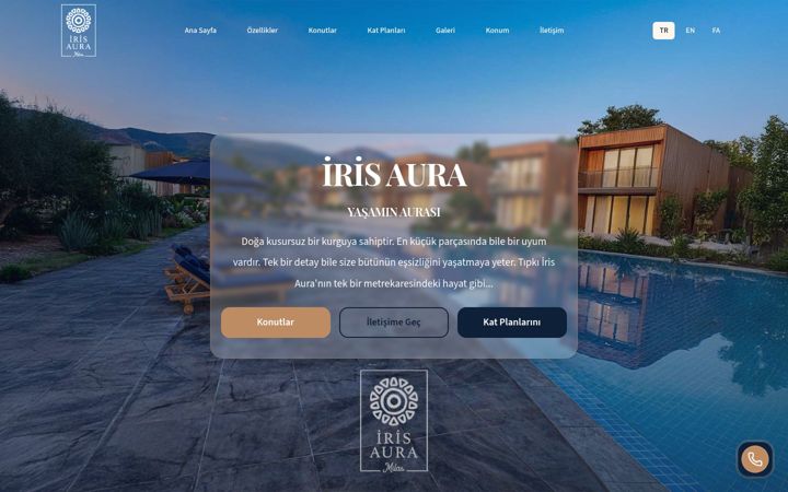 Screenshot of irisauramilas.com