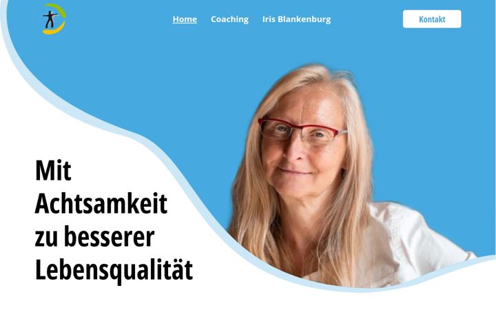 Screenshot of irisblankenburg.de