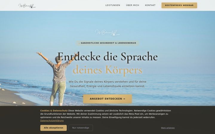 Screenshot of irisbrennenstuhl.de