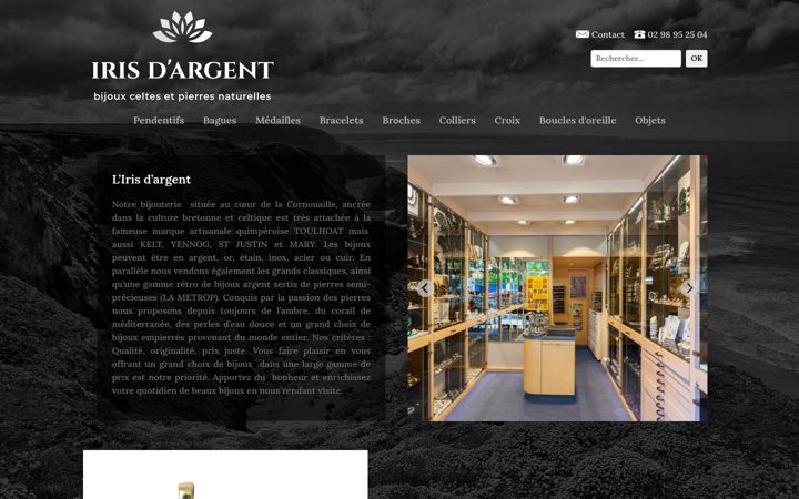 Screenshot of irisdargent.fr