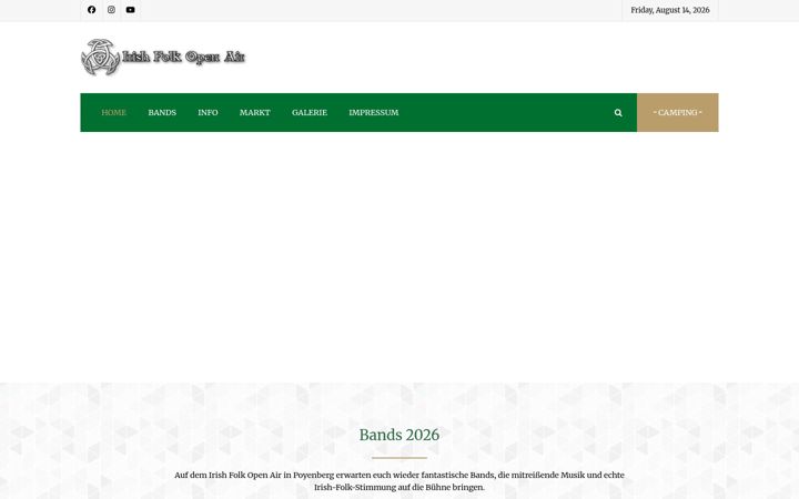 Screenshot of irishfolkpoyenberg.de