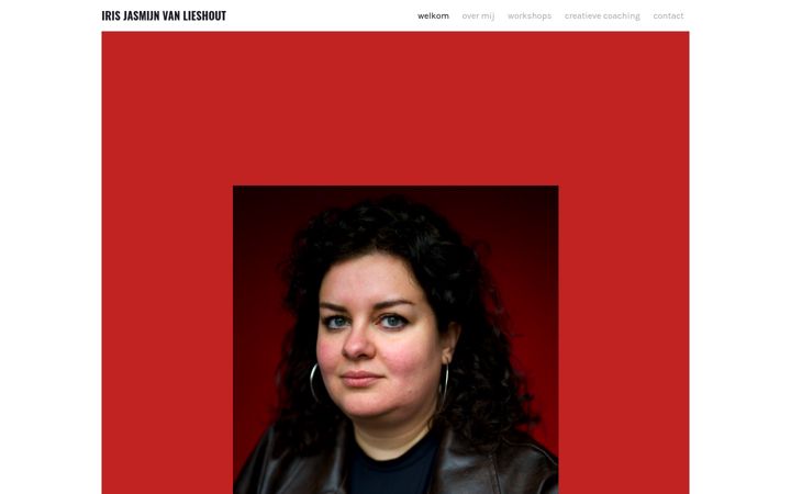 Screenshot of irisjasmijnvanlieshout.nl