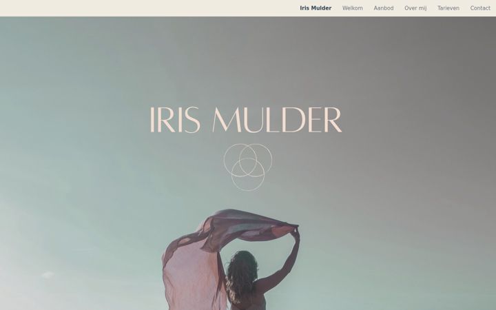 Screenshot of irismulder.com