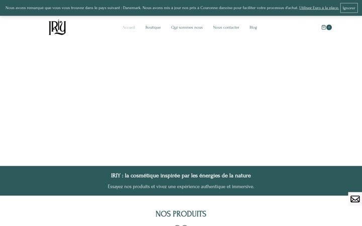 Screenshot of iriy.fr