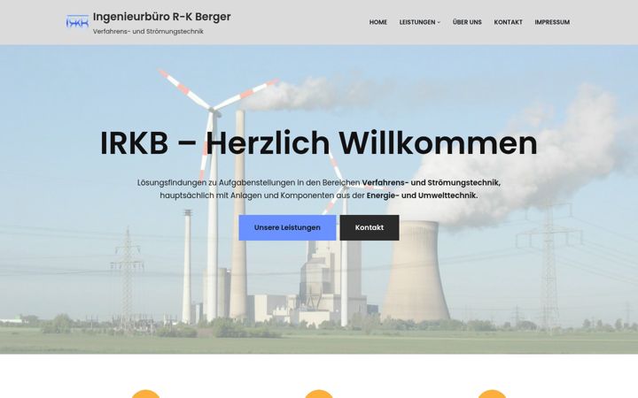 Screenshot of irkb.de