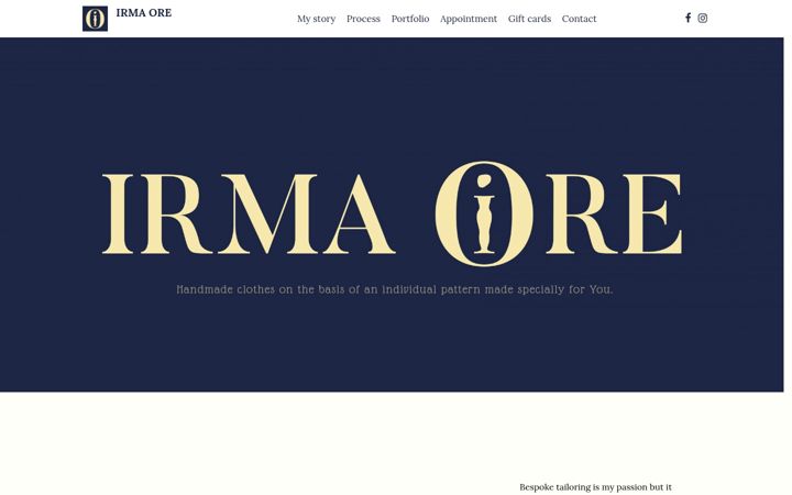 Screenshot of irmaore.com