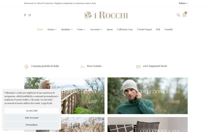 Screenshot of irocchi.com