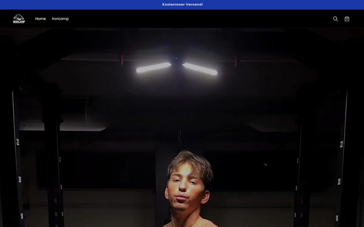 Screenshot of iron-lamp.com