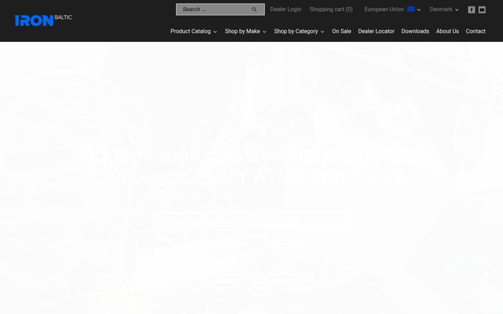 Screenshot of ironbaltic.com