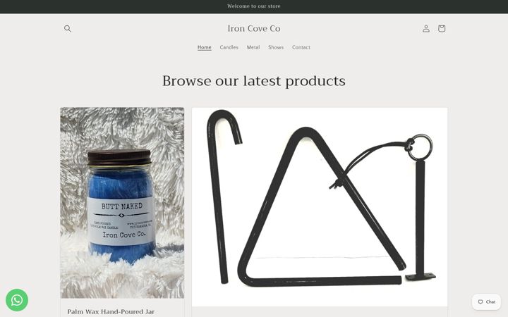 Screenshot of ironcoveco.com