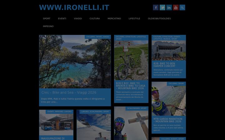Screenshot of ironelli.it