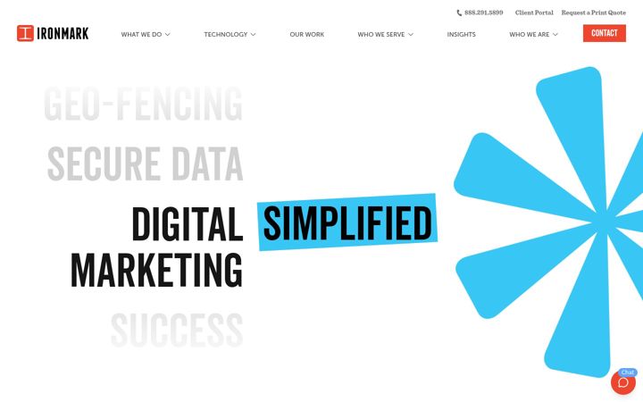 Screenshot of ironmarkusa.com