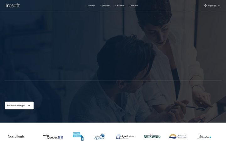 Screenshot of irosoft.com